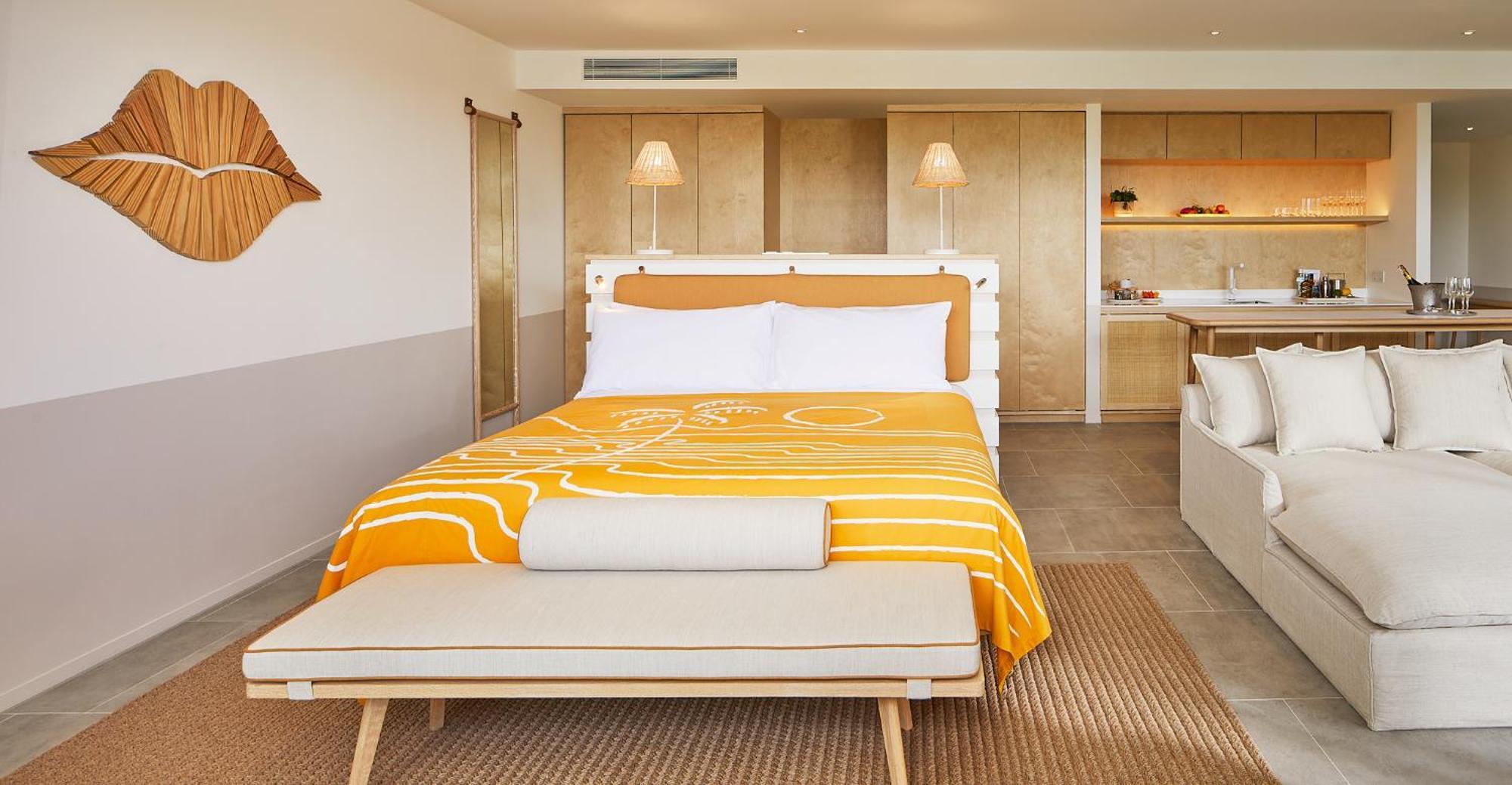 فندق The Standard, هوا هين الغرفة الصورة A bedroom at the Standard East Village